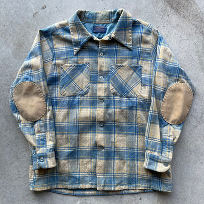 70s Pendelton Loop Collar Flannel- L