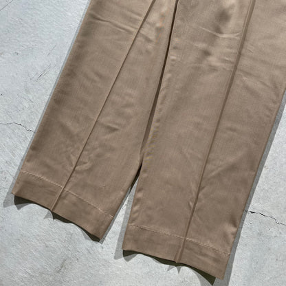 50s Wide Leg Officers Trousers- 32