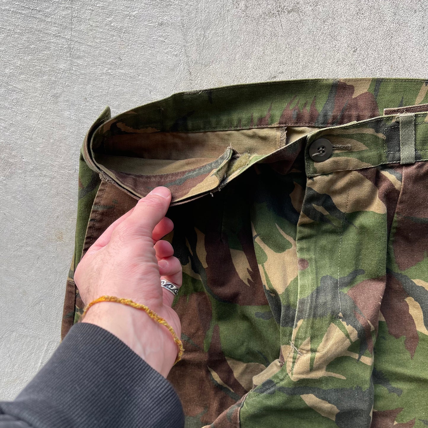 90s Camo Multi Pocket Military Cargos- 32