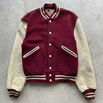 50s Wool Varsity Jacket- S