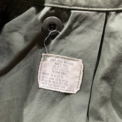 70s Army M65 Field Jacket- L