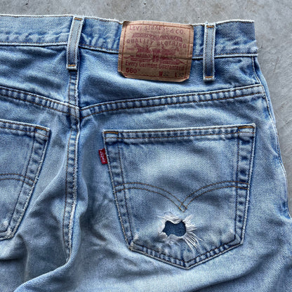 90s Levi's 560 Jorts- 32