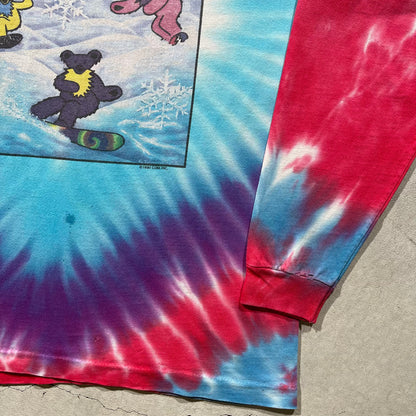 90s Grateful Dead Snowboarding Bears Long Sleeve Tee- M