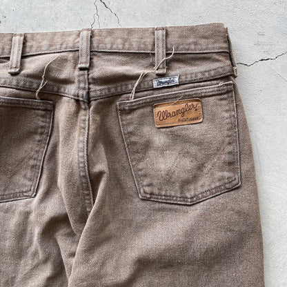 80s Tan Wrangler Jeans- 29