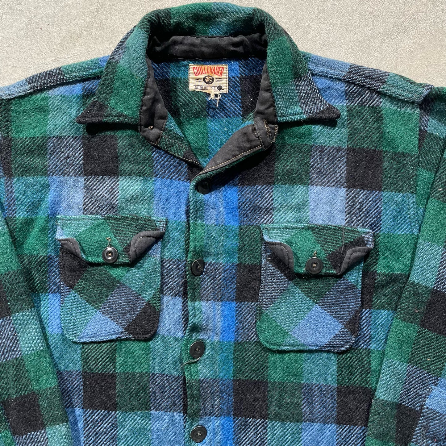 60s Chopped Chillchaser Flannel- L