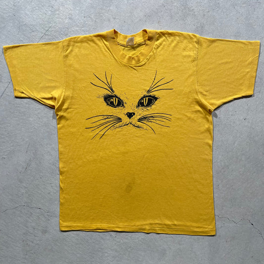 70s Cat Tee- M