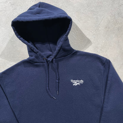 90s Navy Reebok Hoodie- M