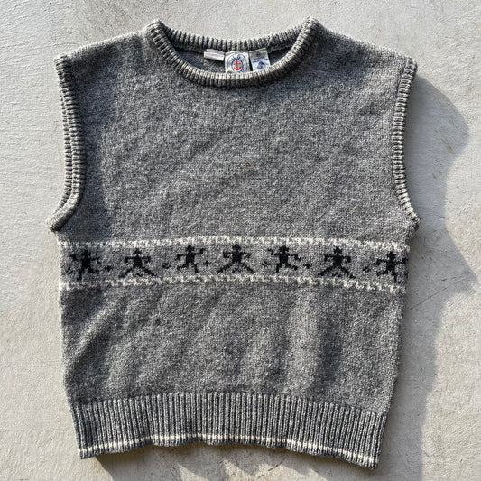 90s Sample Wool Vest- S