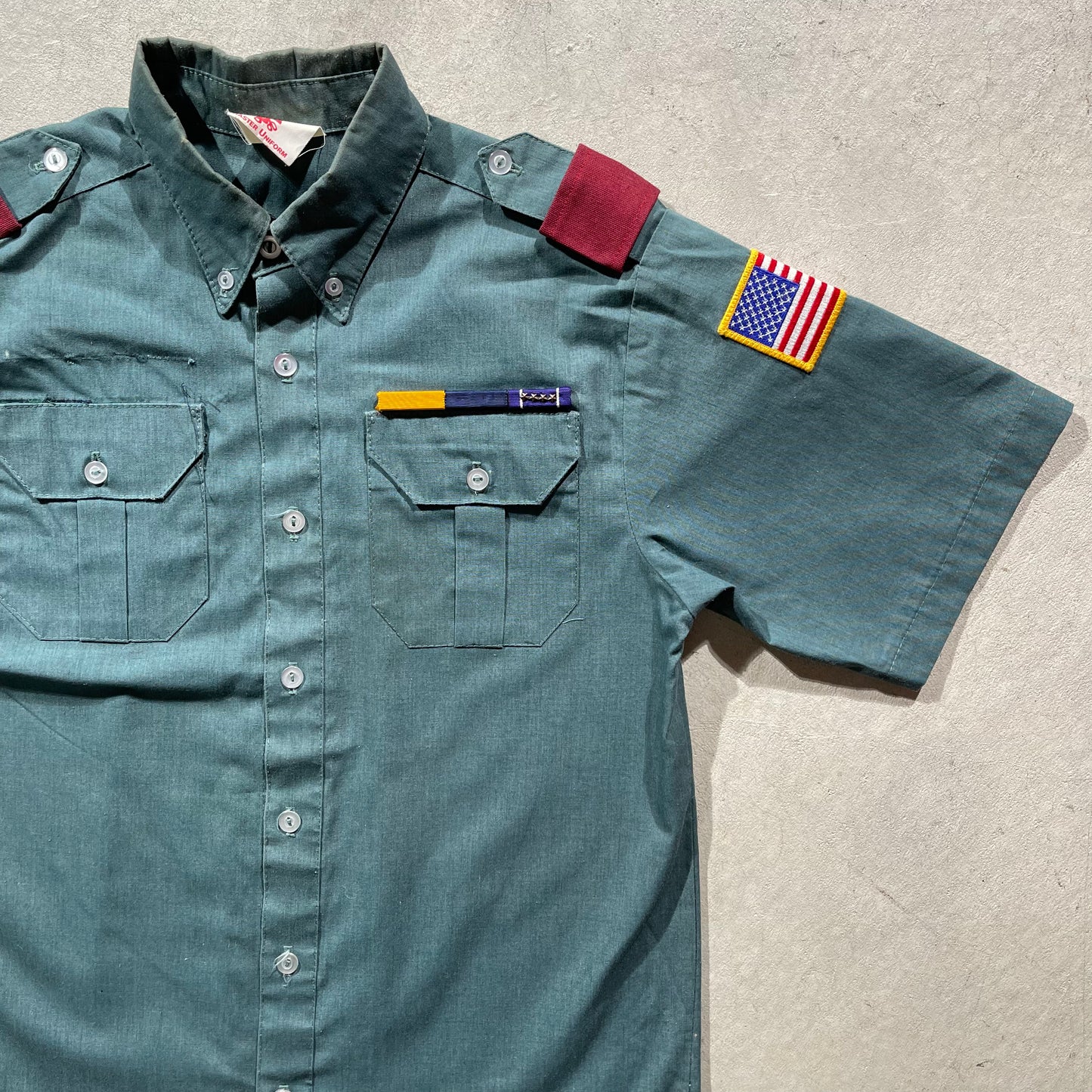 80s Cadet Work Shirt- M