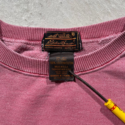 90s Over Dyed Eddie Bauer Light Sweatshirt- M