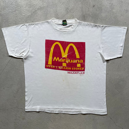 90s McDonald's Marijuana Tee- XL