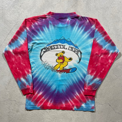 90s Grateful Dead Snowboarding Bears Long Sleeve Tee- M