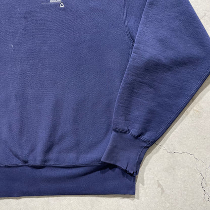 90s Faded Navy Reverse Weave Sweatshirt- XL