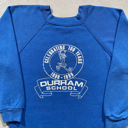 80s Raglan School Sweatshirt- S