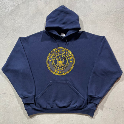 90s US Navy Hoodie- XL