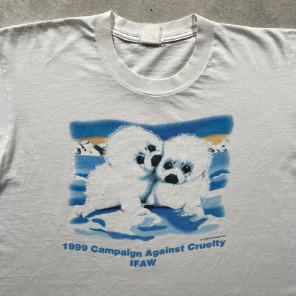 90s Campaign Against Animal Cruelty Tee- M