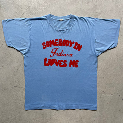 80s 'Somebody in Indiana Loves Me' Tee- M