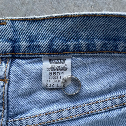 90s Levi's 560 Jorts- 32