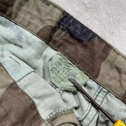 80s Woodland Camo Cargo Pants- 31