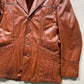 80s Wilson Fleece Lined Leather Blazer- L