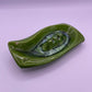 Vintage Handmade Swirly Leaf Ashtray