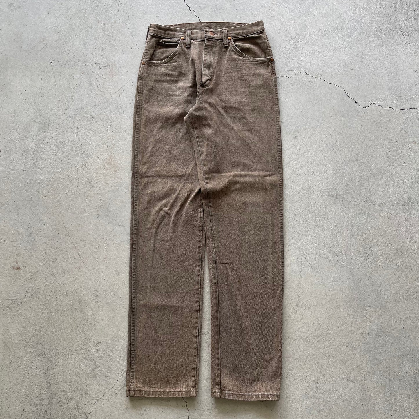 80s Tan Wrangler Jeans- 29