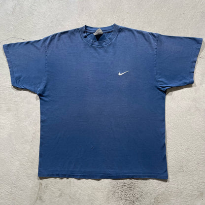 90s Sun Faded Navy Nike Tee- XL