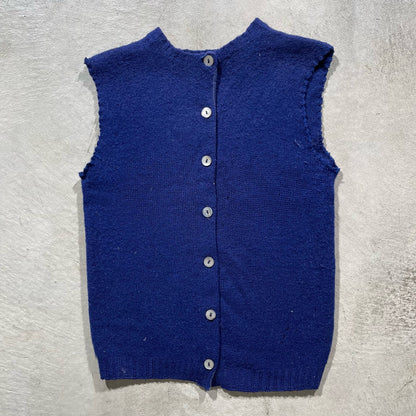 50s Wool Sweater Vest- XS