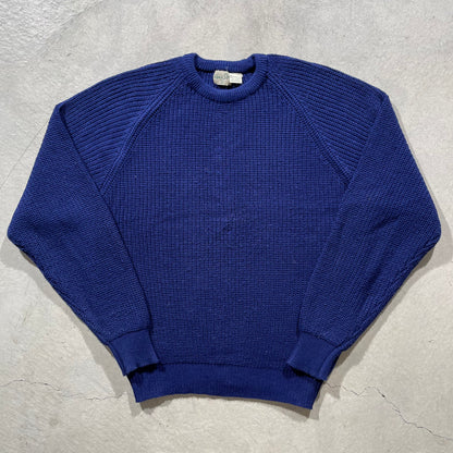 90s Acrylic Raglan Sweater- L