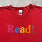 00s Faded and Thrashed 'Read!' Long Sleeve Tee- XXL