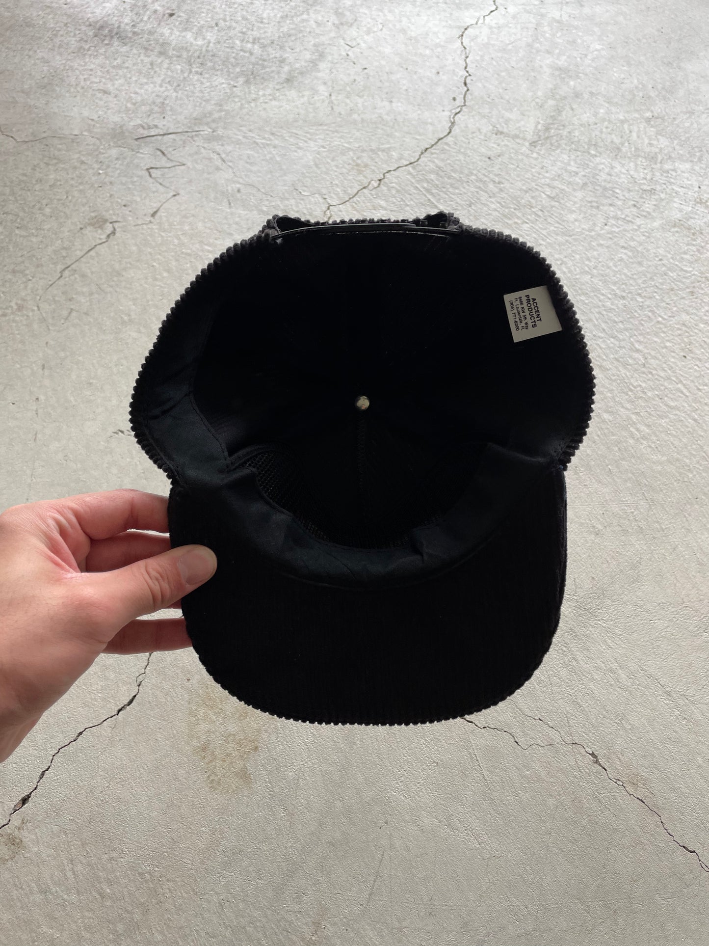 90s NCAAF Cord Trucker Hat- OS