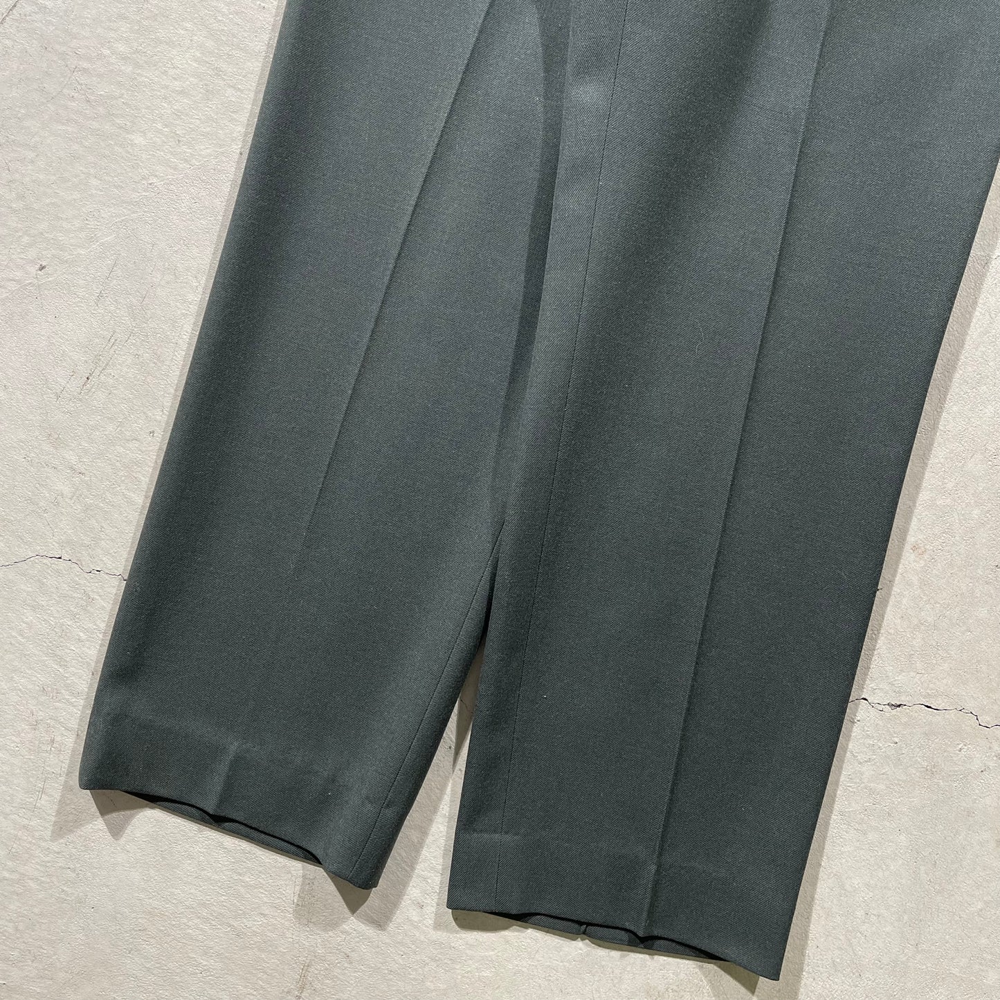 50s Wide Leg Army Trousers- 29