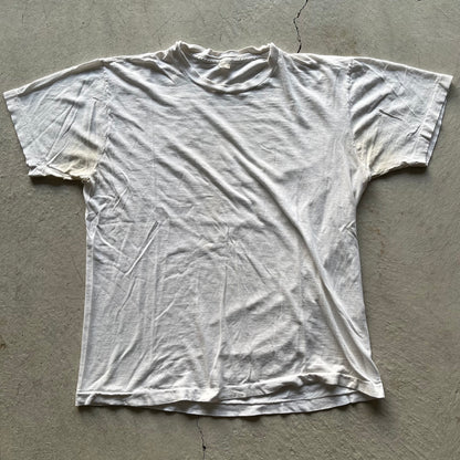 70s Thrashed White Tee- M