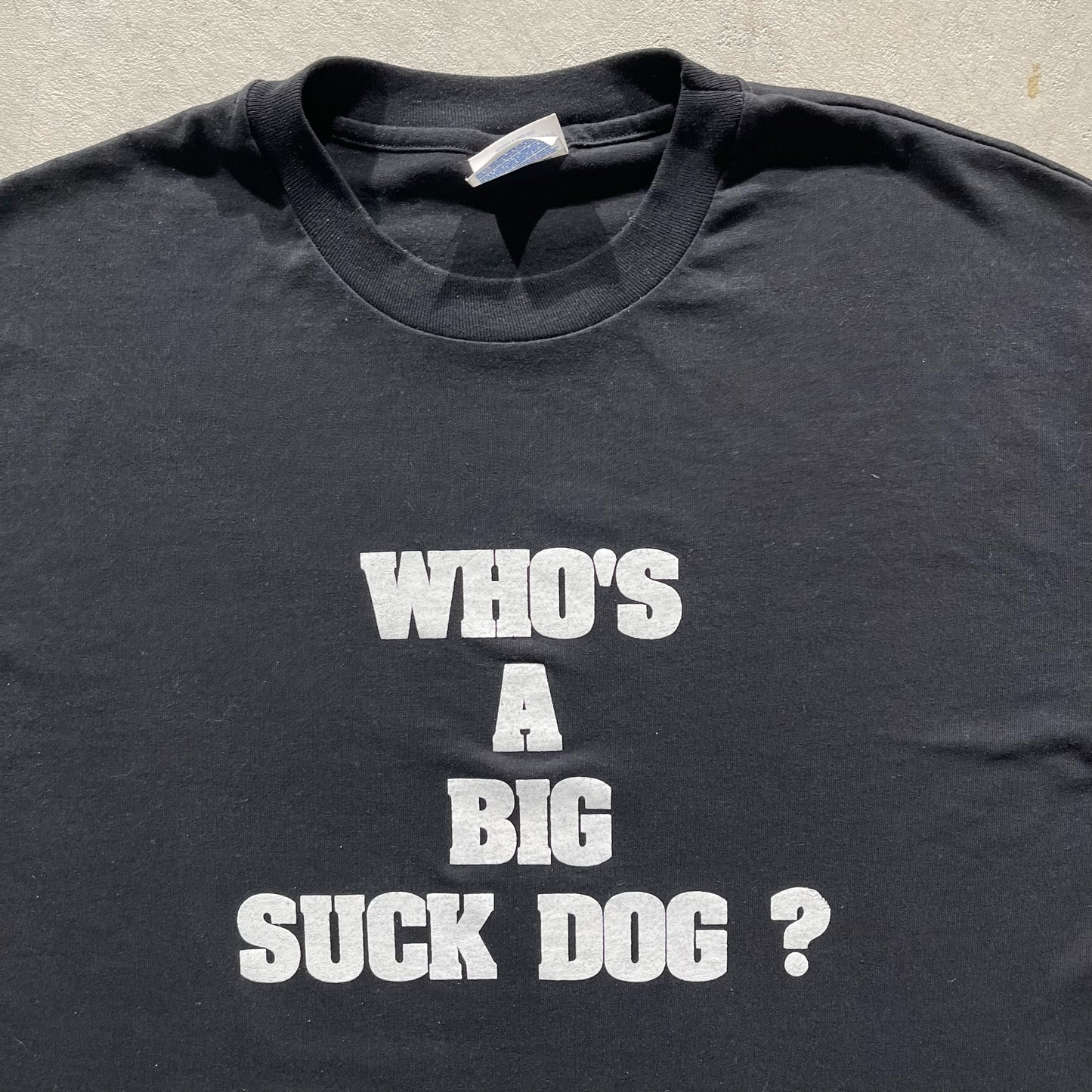 90s Suck Dog Tee- L