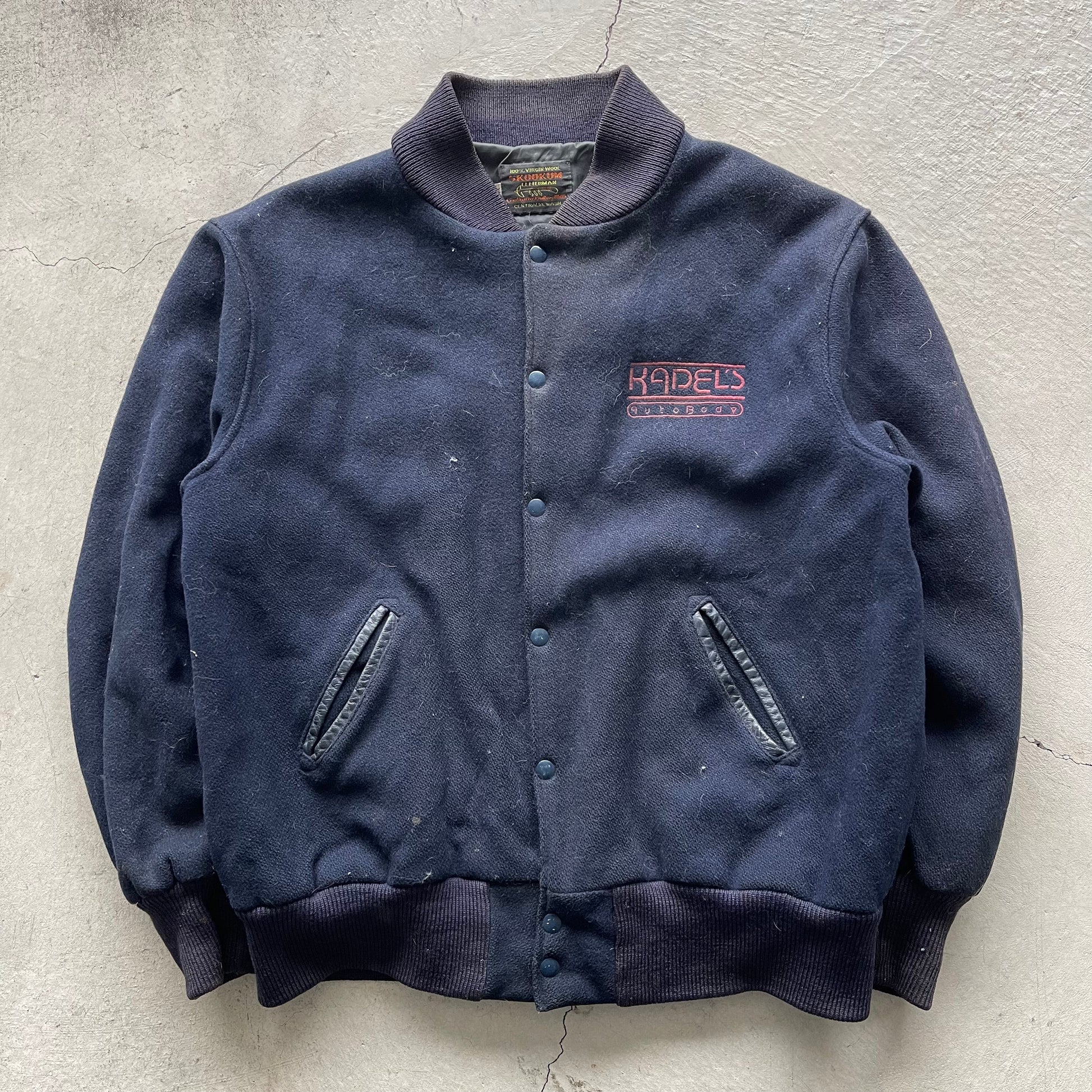 70s Wool Varsity Jacket- XL – Plum Garments