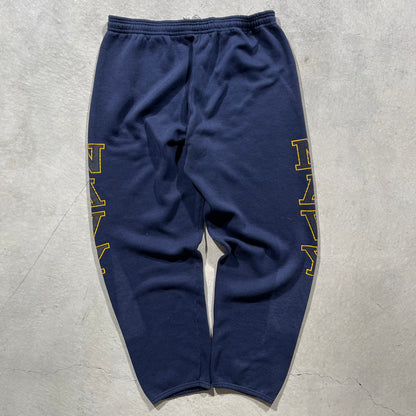 90s Sun Faded US Navy Sweatpants- M