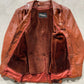 80s Wilson Fleece Lined Leather Blazer- L