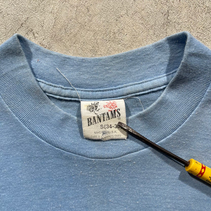 70s Argyle New York Script Tee- S