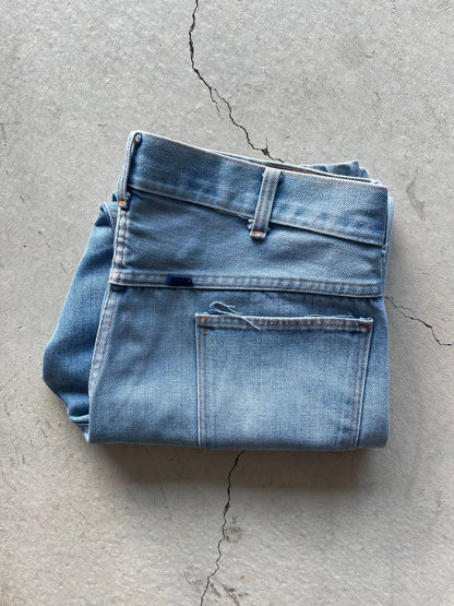 70s Light Wash Denim- 36