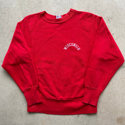 80s Wisconsin Champion Reverse Sweatshirt- S