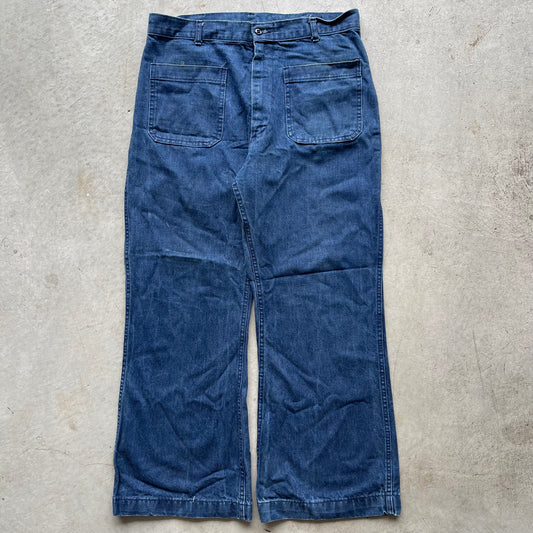 70s USN Seafarer Bell Bottoms- 32