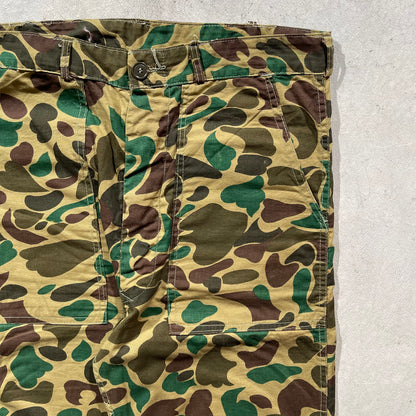 80s Safari Duck Camo Fatigue Pants- 33