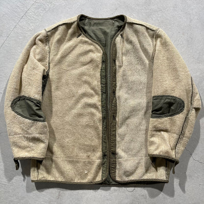 60s Terry Cloth US Army Liner Jacket- M