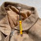 90s Tan Suede Side Pocket Jacket- L