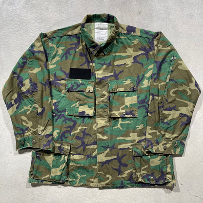 80s Saf-T-Bax Hot Weather Camo Chore Coat- XL