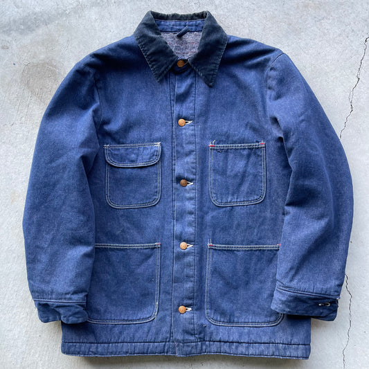 60s Wrangler Denim Chore Coat- L