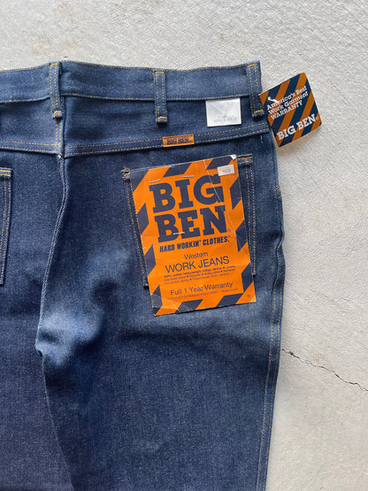 70s Deadstock Big Ben Denim- 35