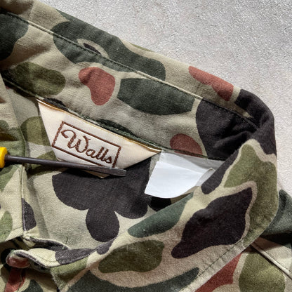 80s Walls Duck Camo Utility Shirt- XL