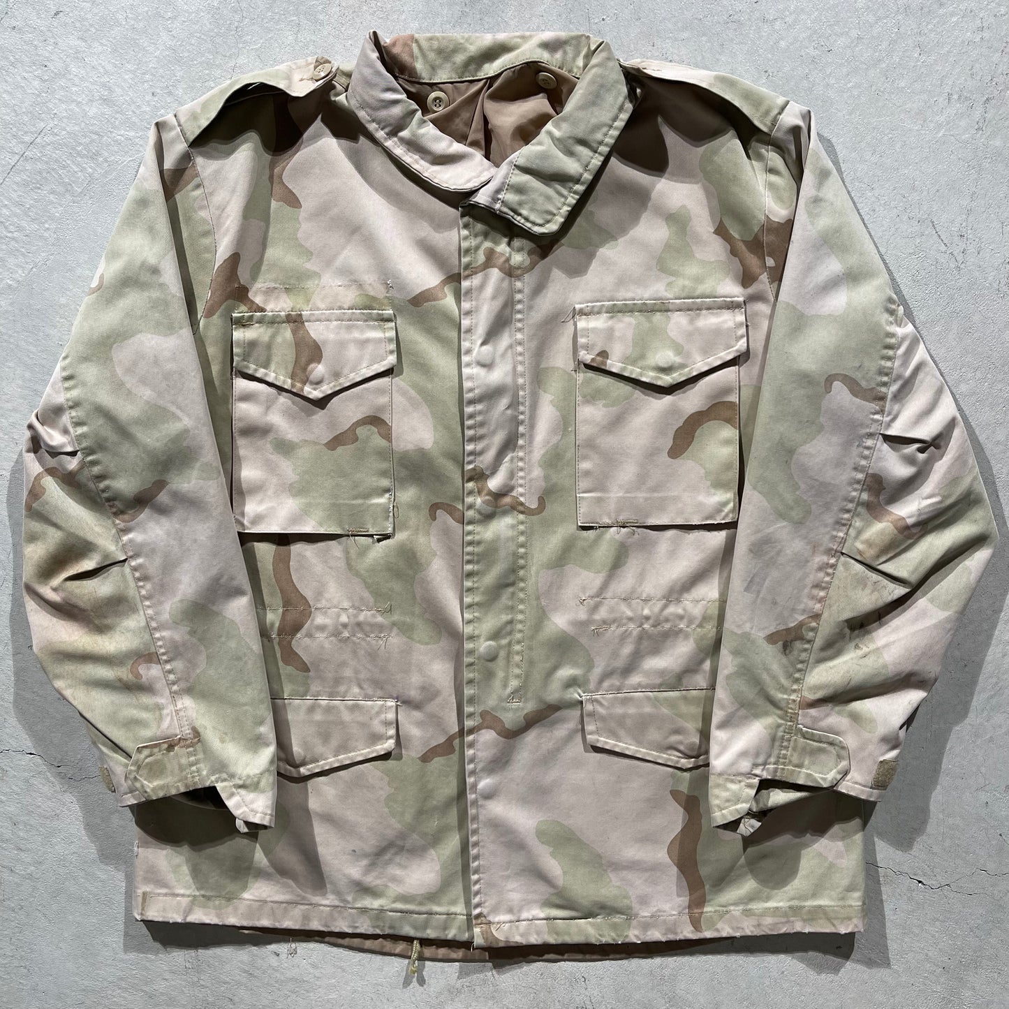 90s Desert Camo Field Jacket- XL