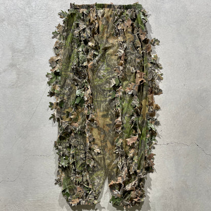 90s Camo Ghillie Suit Pants- Large